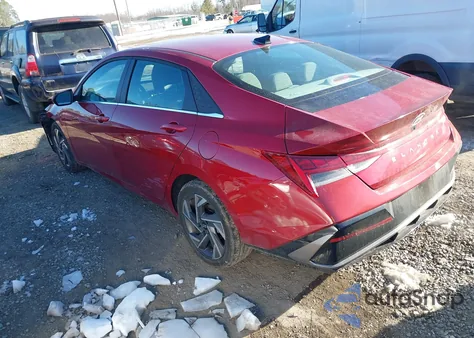 2025 Hyundai Elantra Sel Convenience из США, поврежденный, VIN KMHLS4DG3SU929287